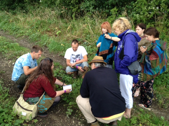 Lindhu herb walk looking closer Cabourne parva The District Herbalist